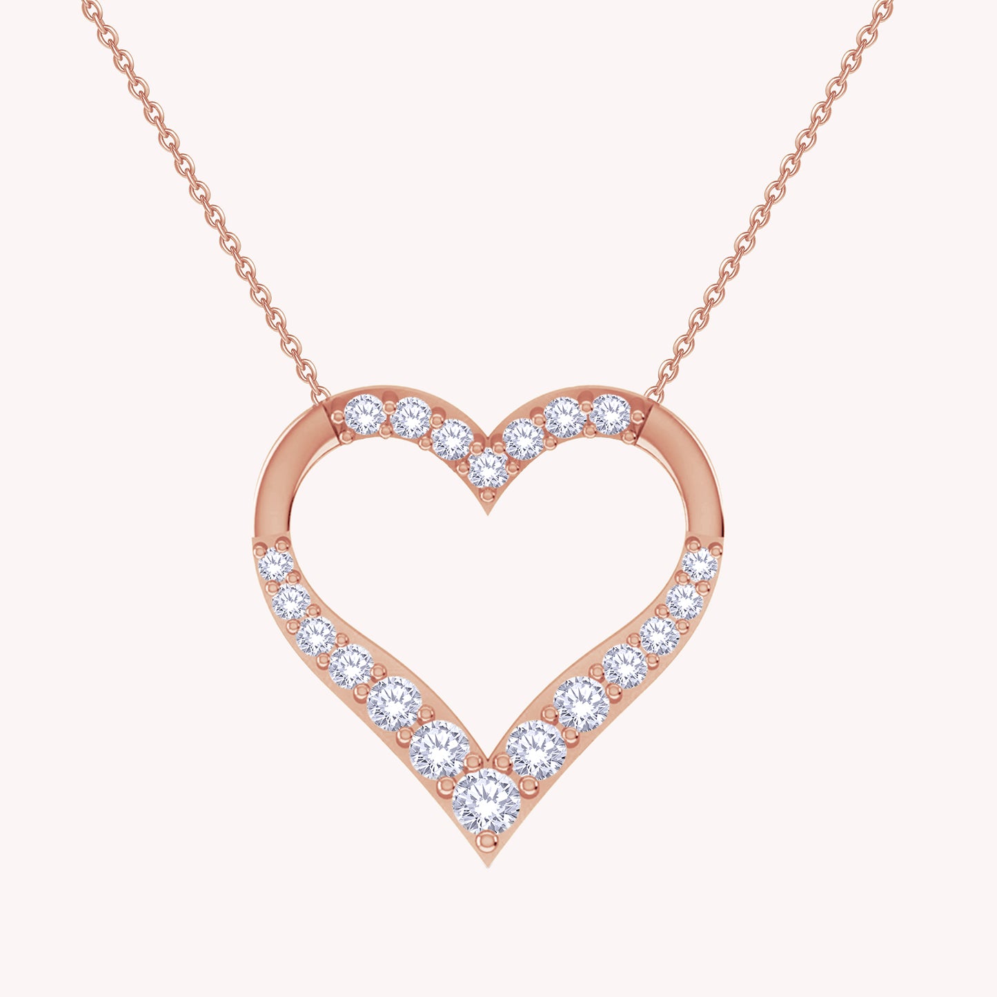 Heart Shape Pendant Necklace