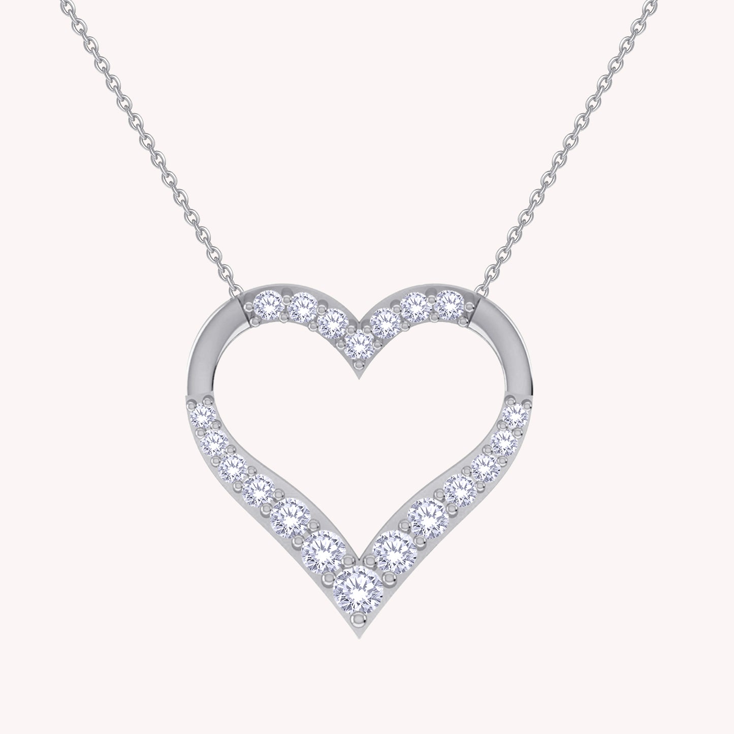 Heart Shape Pendant Necklace