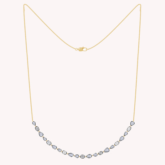 Multi Shape Lab Grown Diamond Pendant Necklace