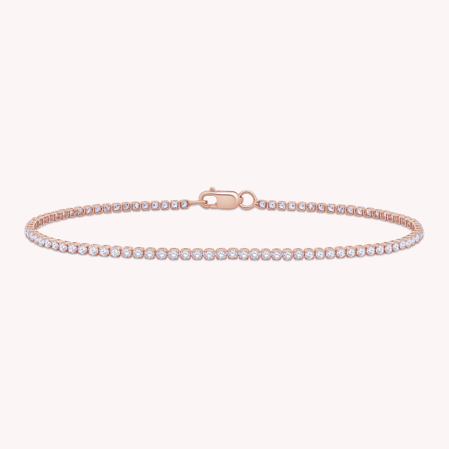 Lab Grown Diamond Tennis Bracelet 7"