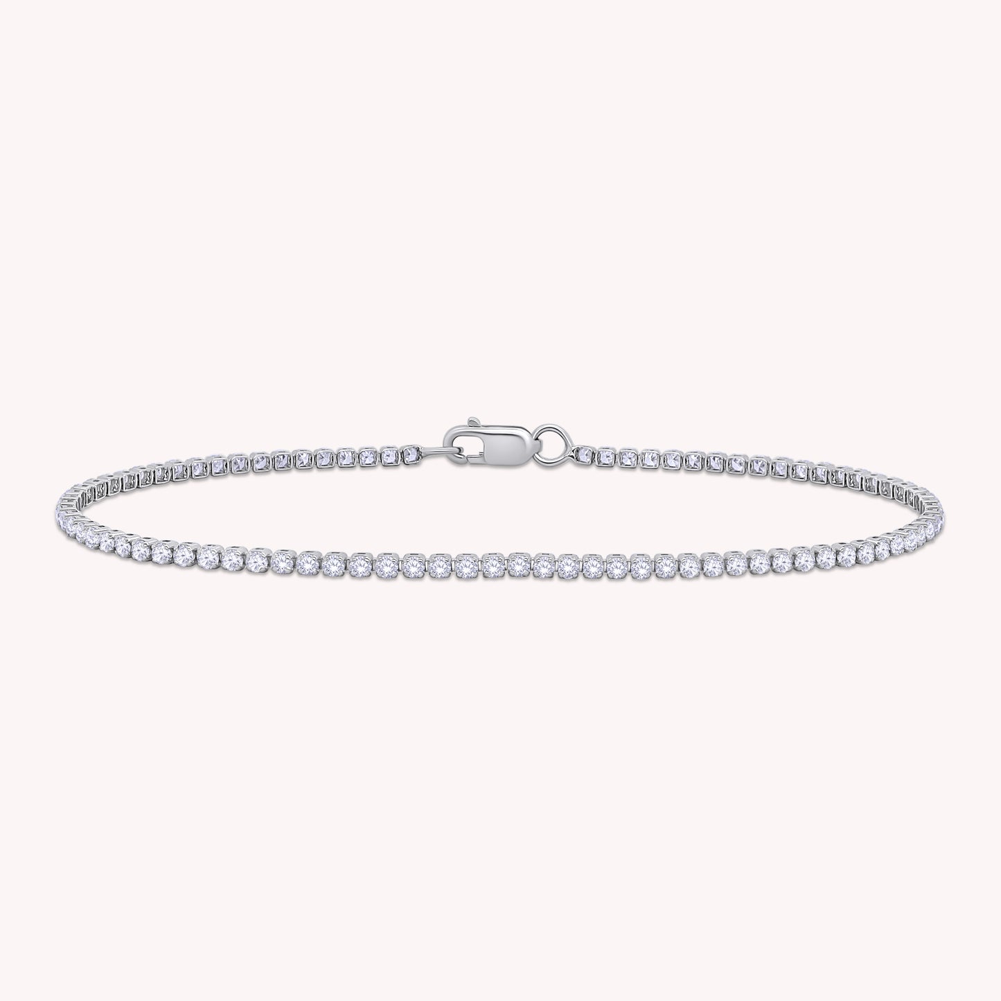 Lab Grown Diamond Tennis Bracelet 7"