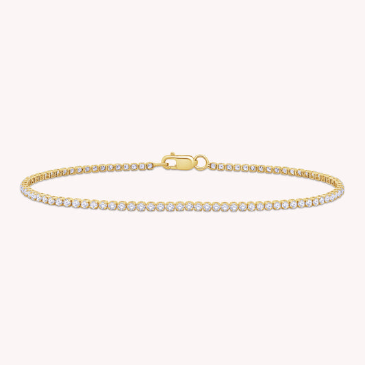Lab Grown Diamond Tennis Bracelet 7"