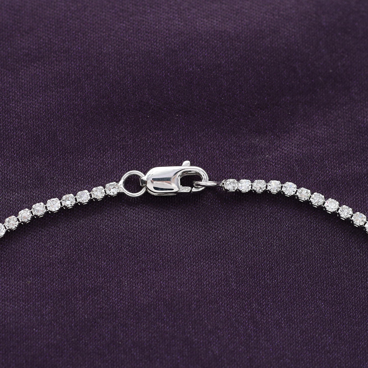 Lab Grown Diamond Tennis Bracelet 7"