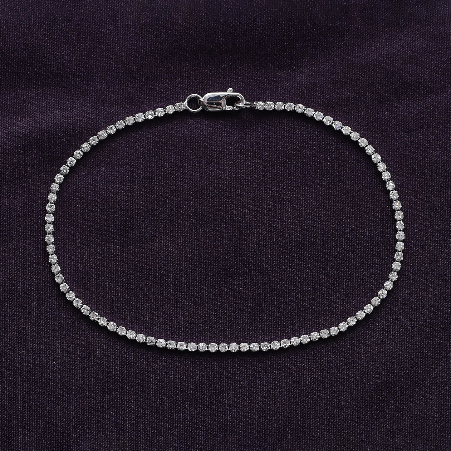 Lab Grown Diamond Tennis Bracelet 7"