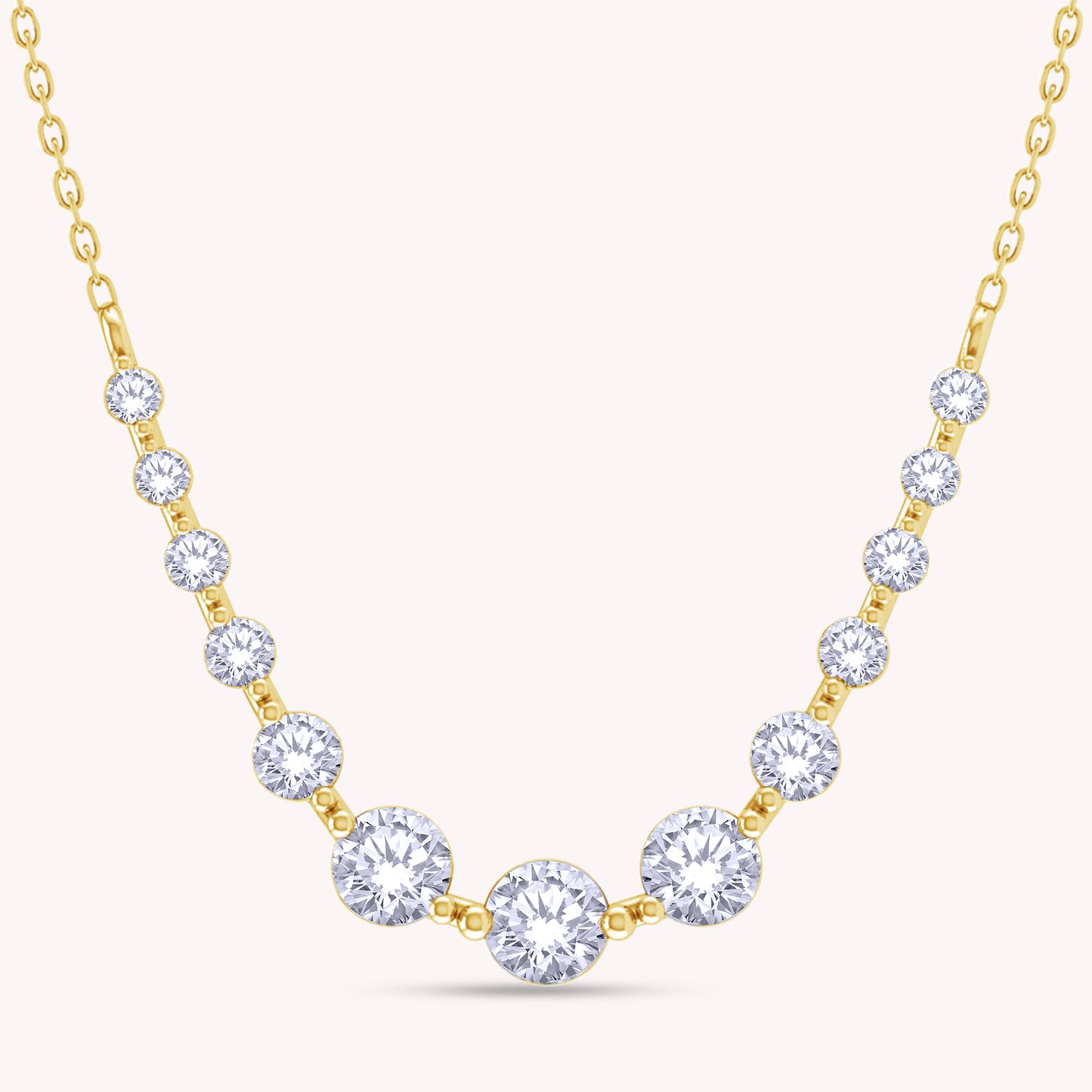 Multi Circle Starry Night Necklace