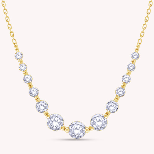 Multi Circle Starry Night Necklace